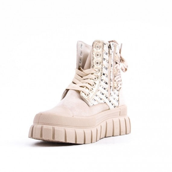 Smile Favorites Veterboots Beige Be Happy