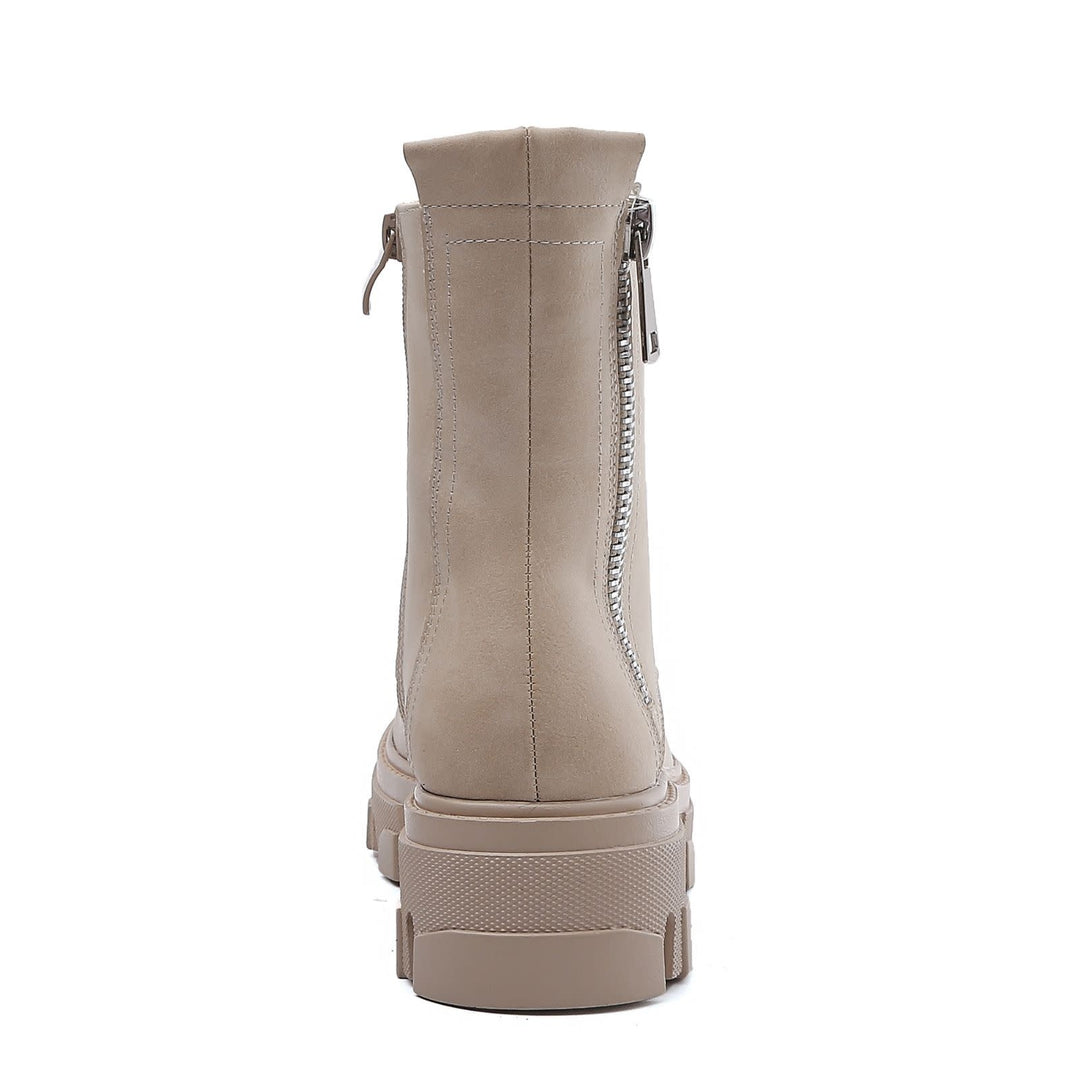 Smile Favorites Veterboots Beige Rits