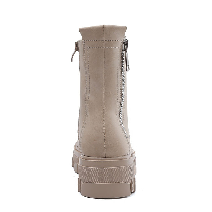 Smile Favorites Veterboots Beige Rits