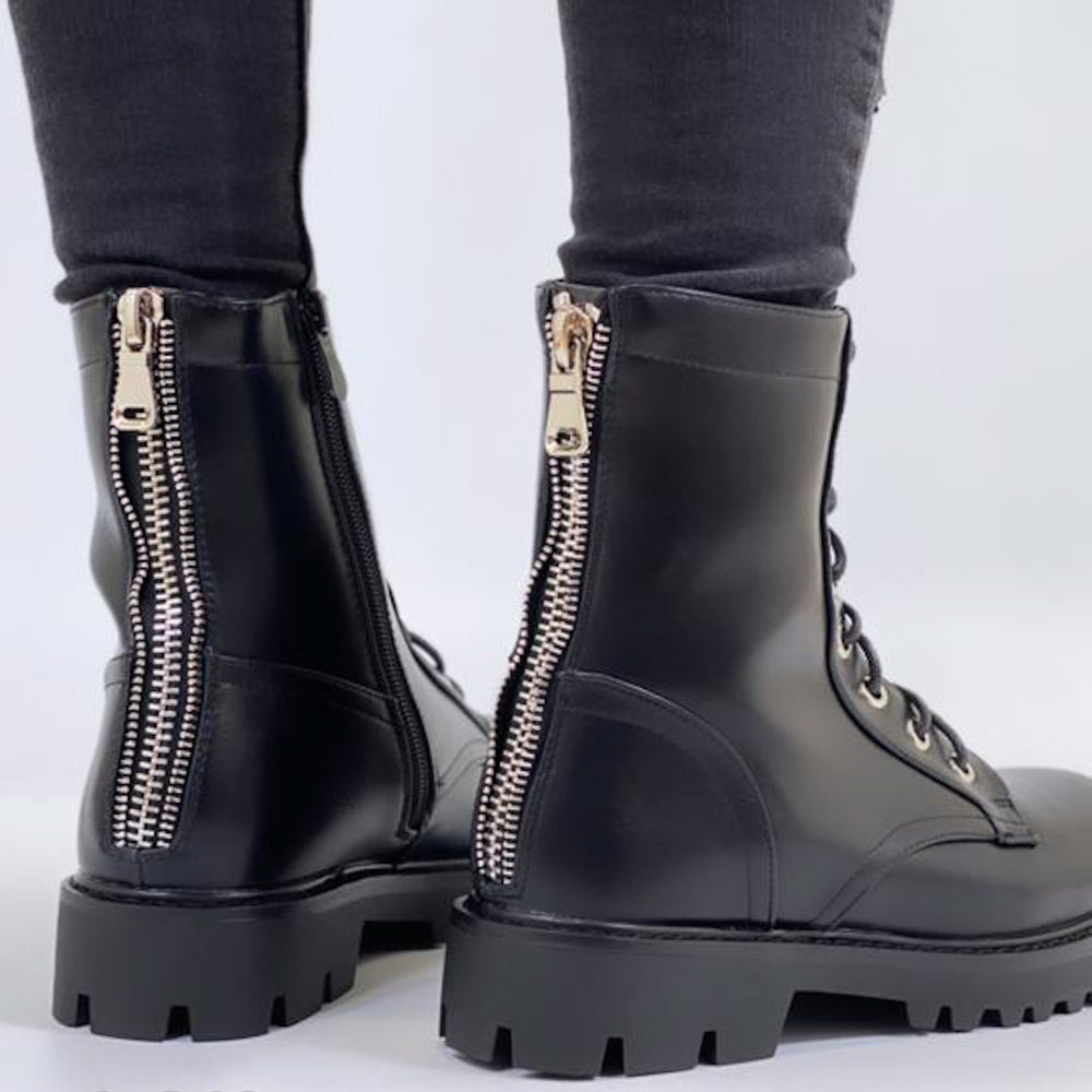 Smile Favorites Veterboots met rits Zwart