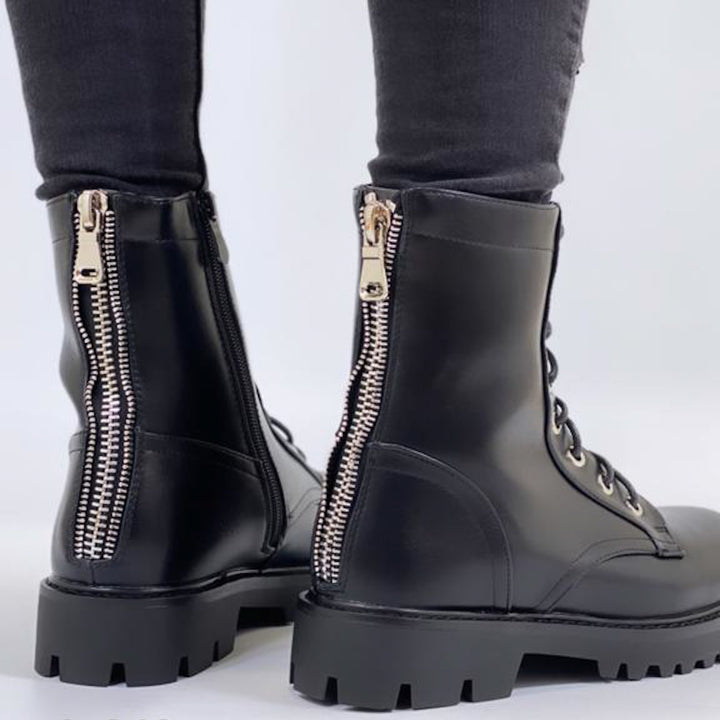 Smile Favorites Veterboots met rits Zwart