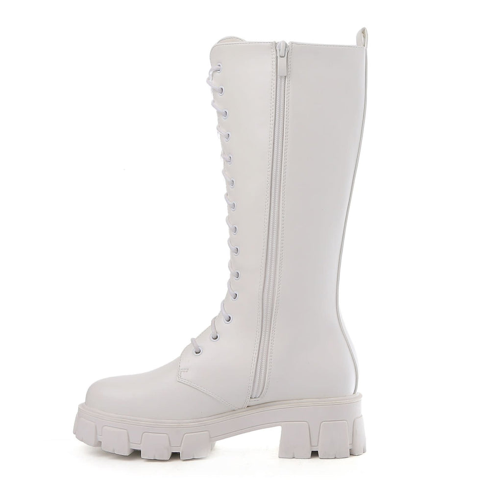 Smile Favorites Veterboots Wit Hoog