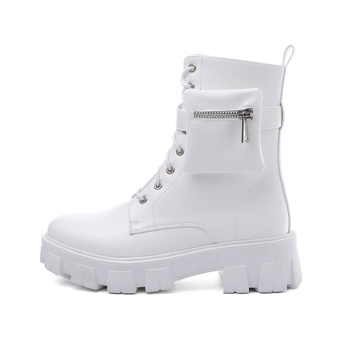 Smile Favorites Veterboots Wit Tasje