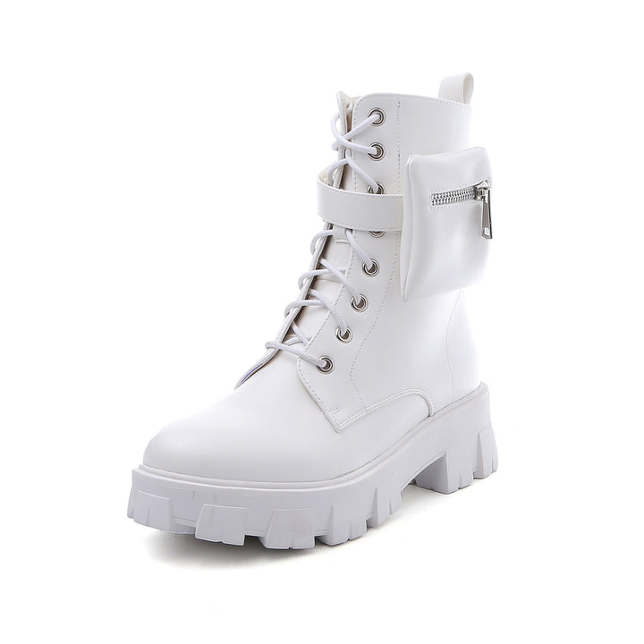 Smile Favorites Veterboots Wit Tasje