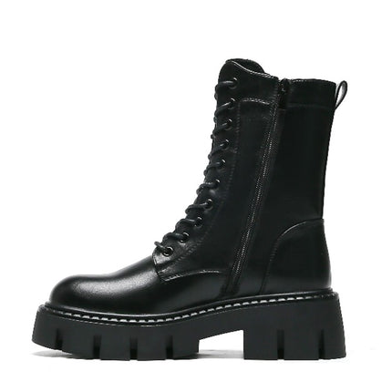 Smile Favorites Veterboots Zwart BB Gesp