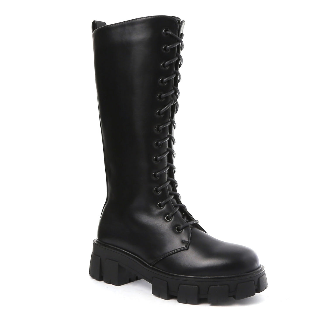 Smile Favorites Veterboots Zwart Hoog