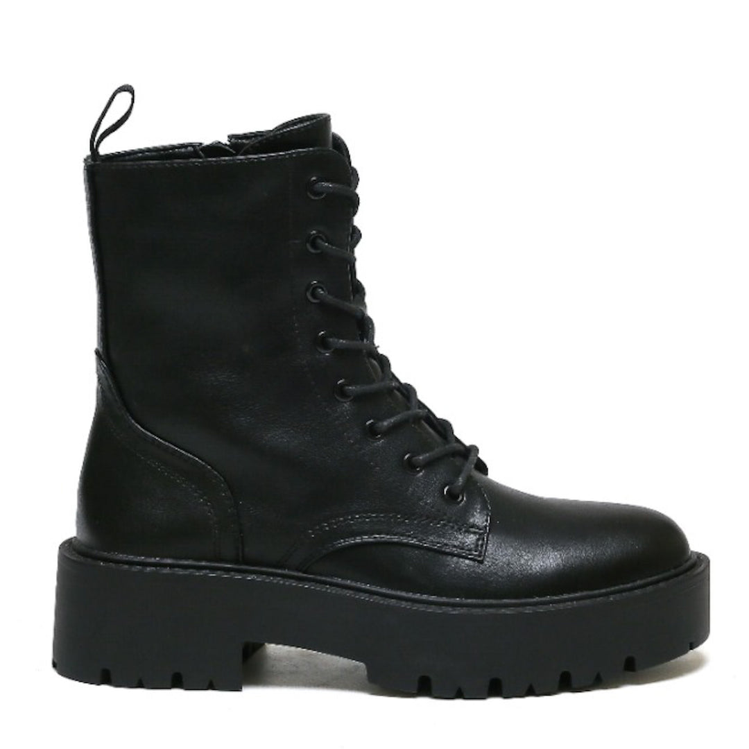 Smile Favorites Veterboots Zwart Plateau