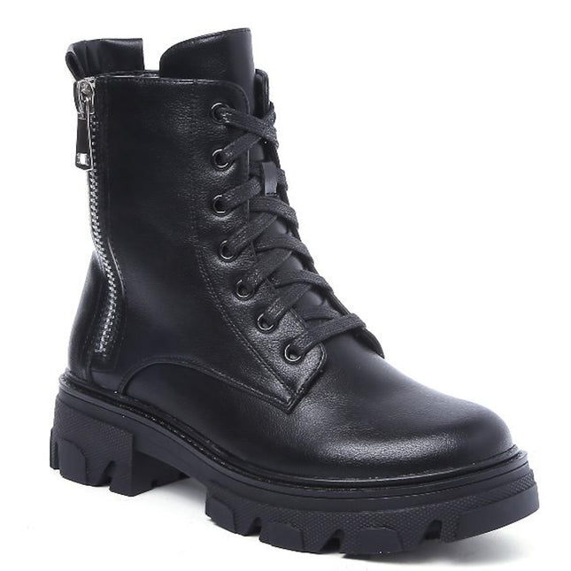 Smile Favorites Veterboots Zwart Rits