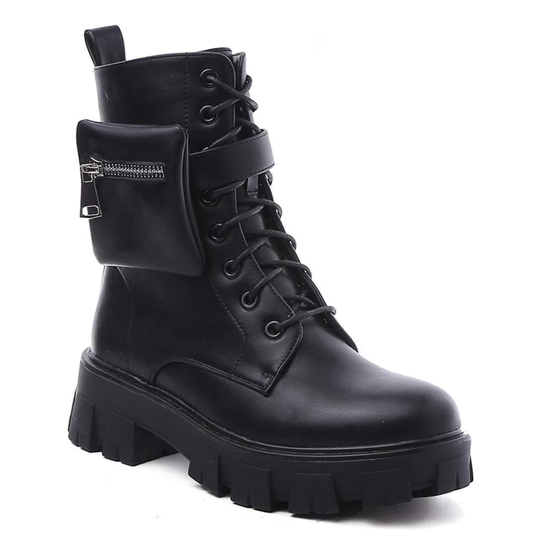 Smile Favorites Veterboots Zwart Tasje