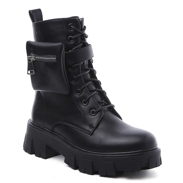 Smile Favorites Veterboots Zwart Tasje