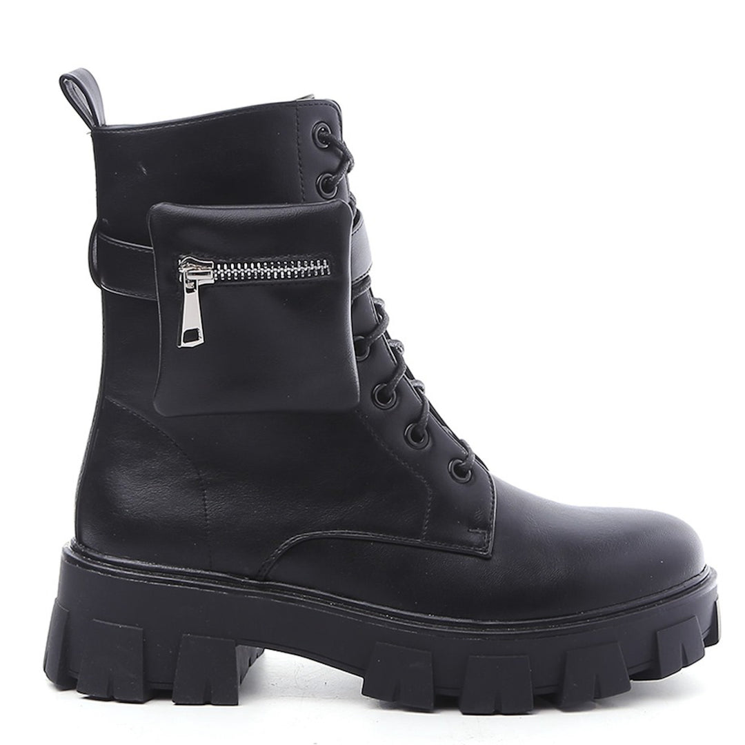 Smile Favorites Veterboots Zwart Tasje