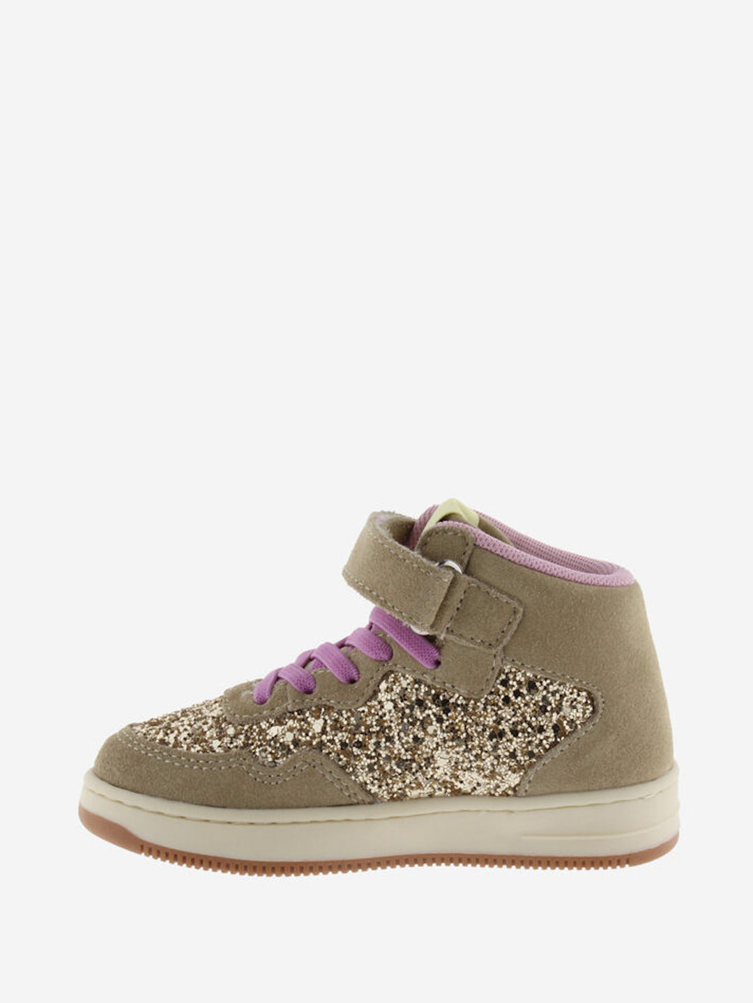 VICTORIA Sneakers Meisjes Beige Strap Leopard Glitter