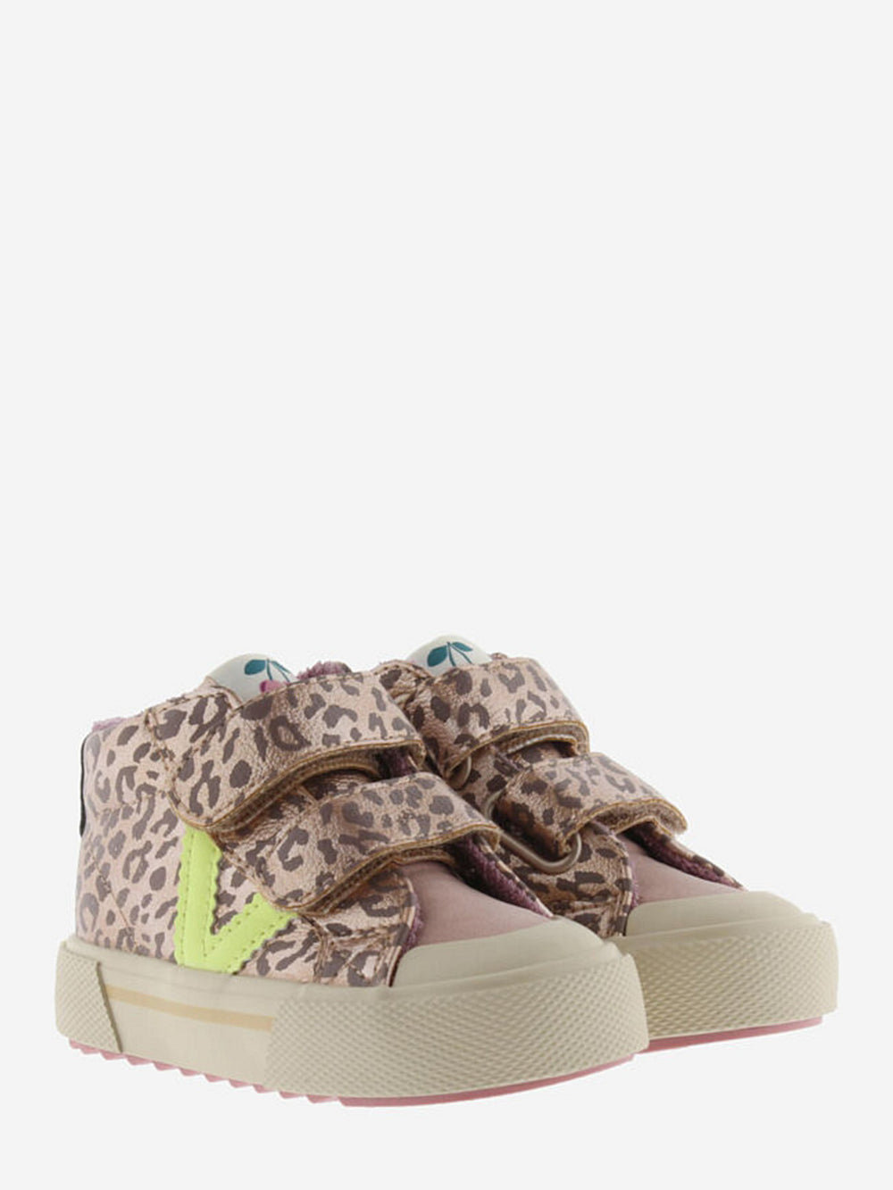 VICTORIA Sneakers Meisjes Nude Neon  Leopard