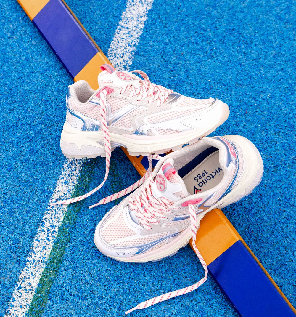VICTORIA Sneakers Roze Mytos Metal