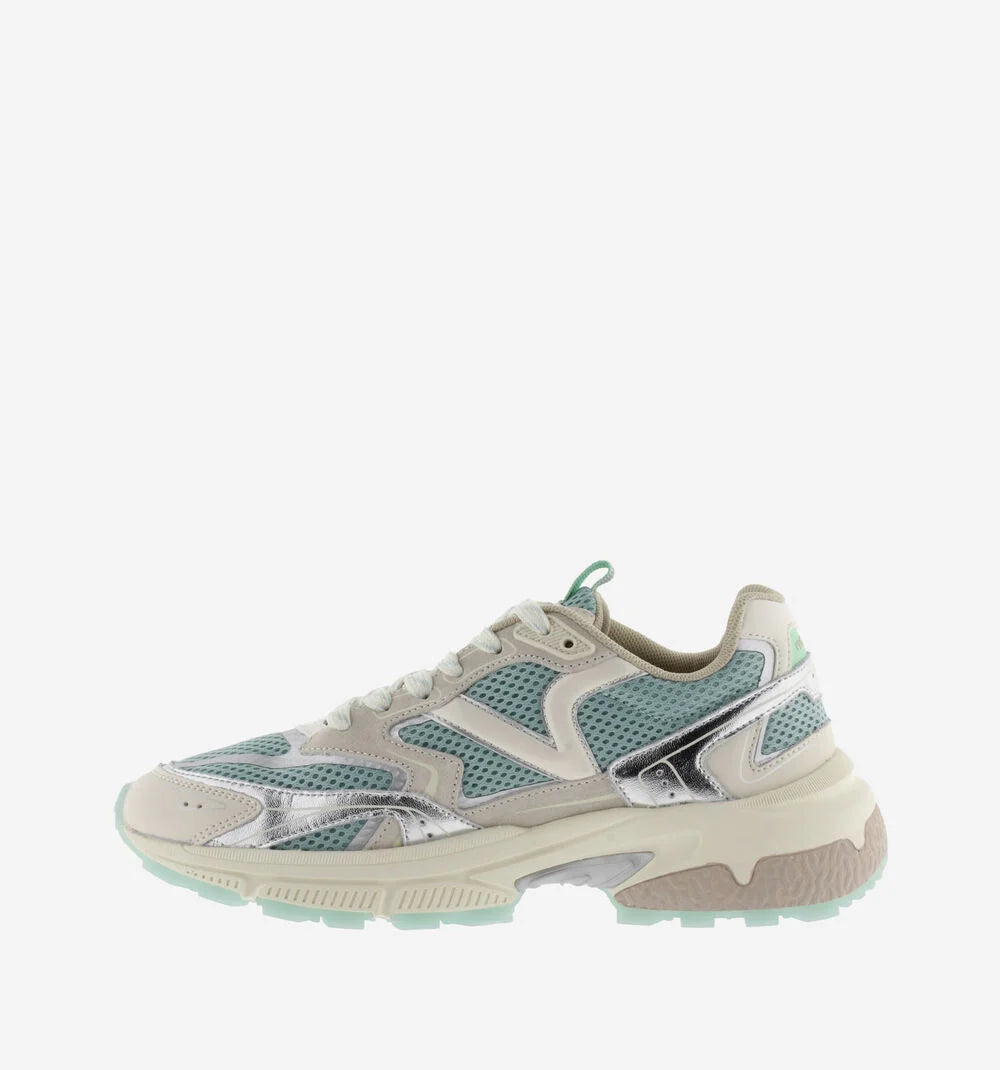 VICTORIA Sneakers Turquoise Mytos Metal