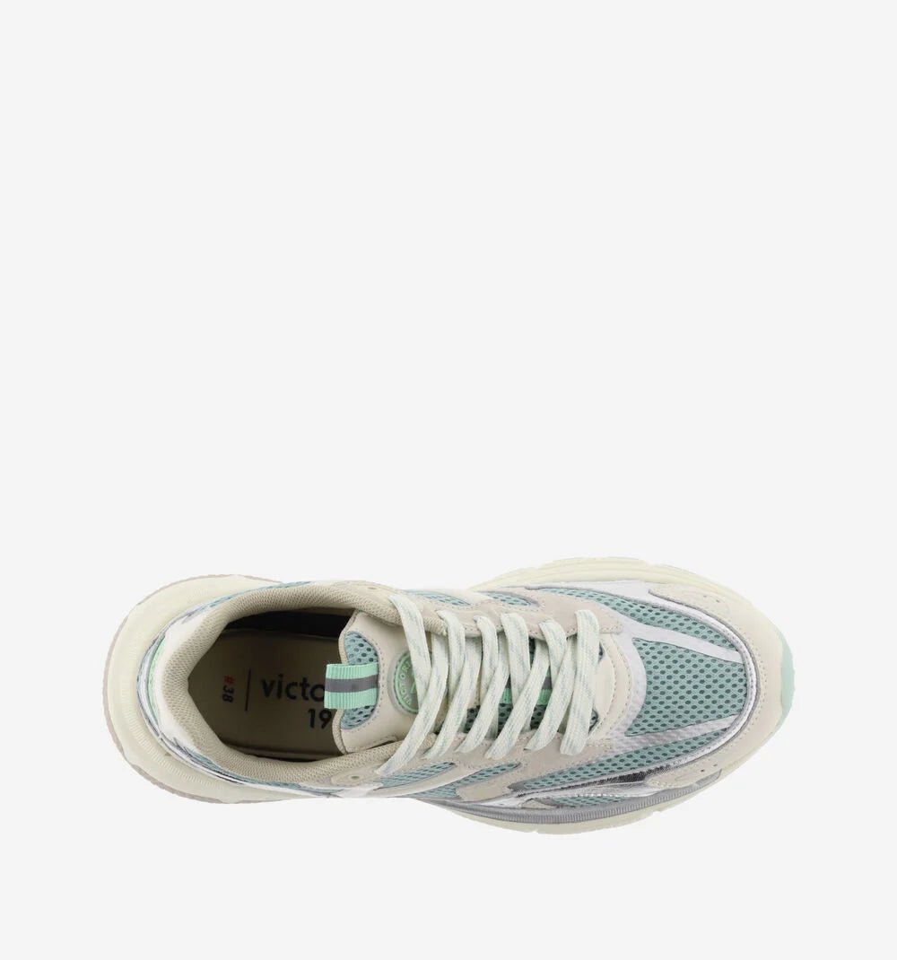 VICTORIA Sneakers Turquoise Mytos Metal