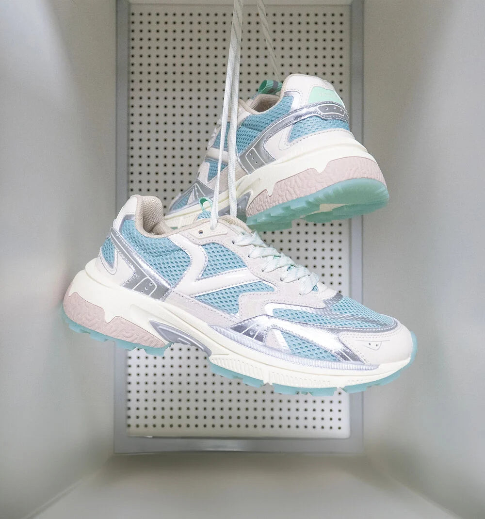 VICTORIA Sneakers Turquoise Mytos Metal
