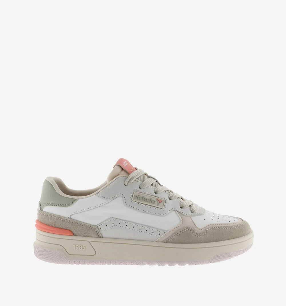 VICTORIA Sneakers White Casual Patch C80 Beige