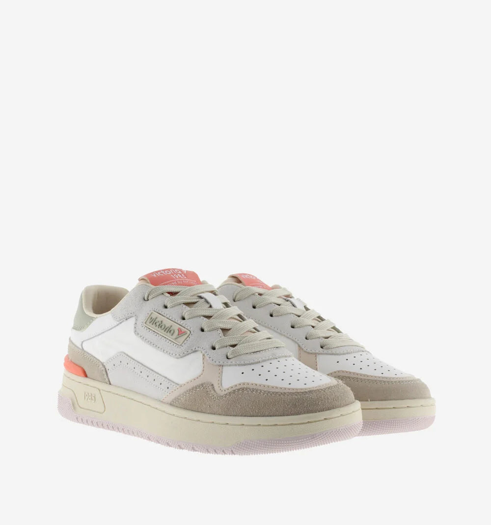 VICTORIA Sneakers White Casual Patch C80 Beige
