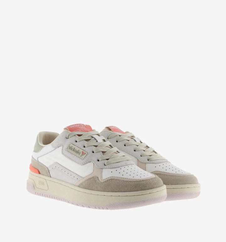 VICTORIA Sneakers White Casual Patch C80 Beige