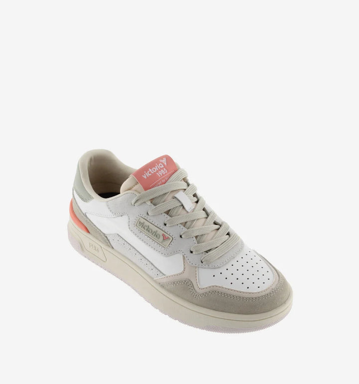 VICTORIA Sneakers White Casual Patch C80 Beige