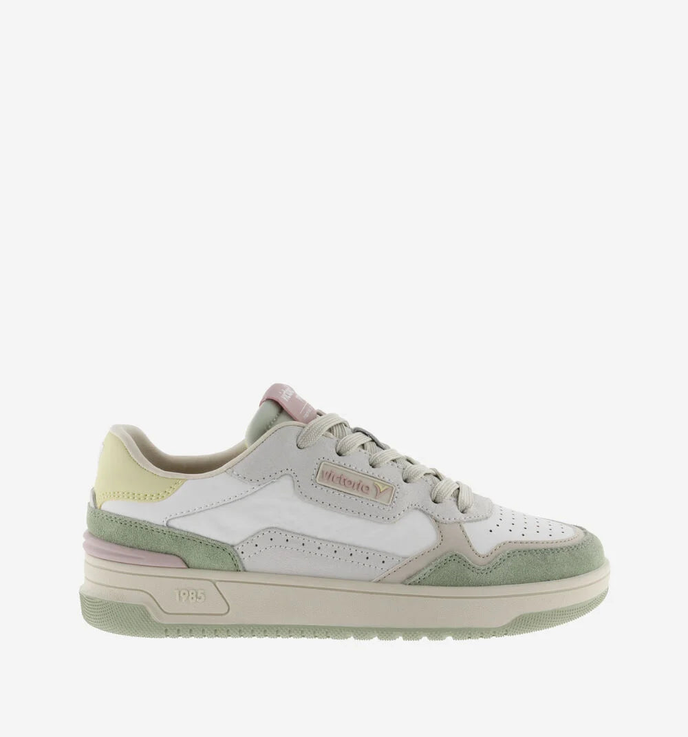 VICTORIA Sneakers White Casual Patch C80 Colors