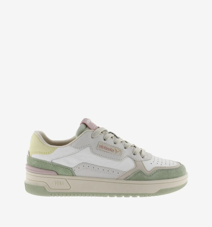 VICTORIA Sneakers White Casual Patch C80 Colors