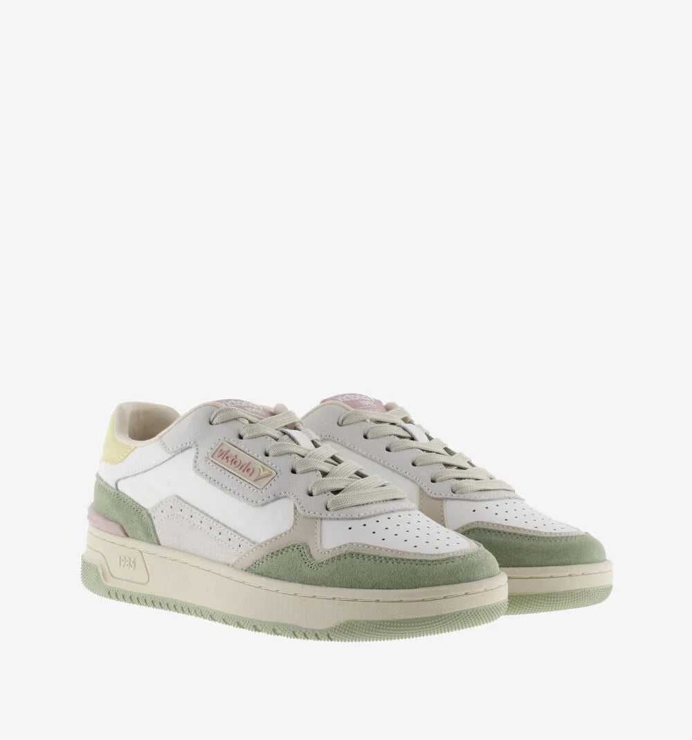 VICTORIA Sneakers White Casual Patch C80 Colors
