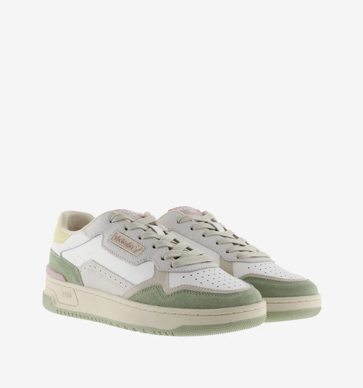 VICTORIA Sneakers White Casual Patch C80 Colors