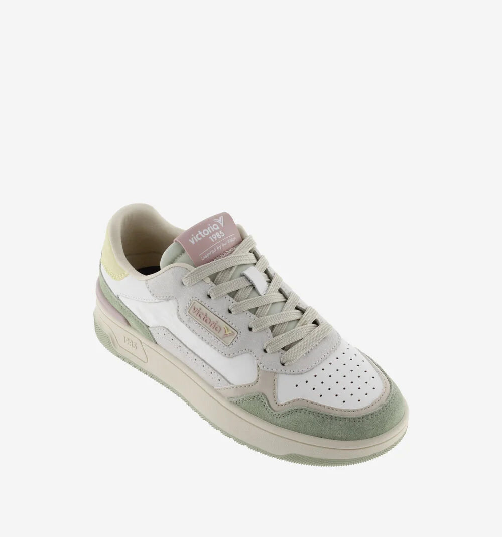 VICTORIA Sneakers White Casual Patch C80 Colors