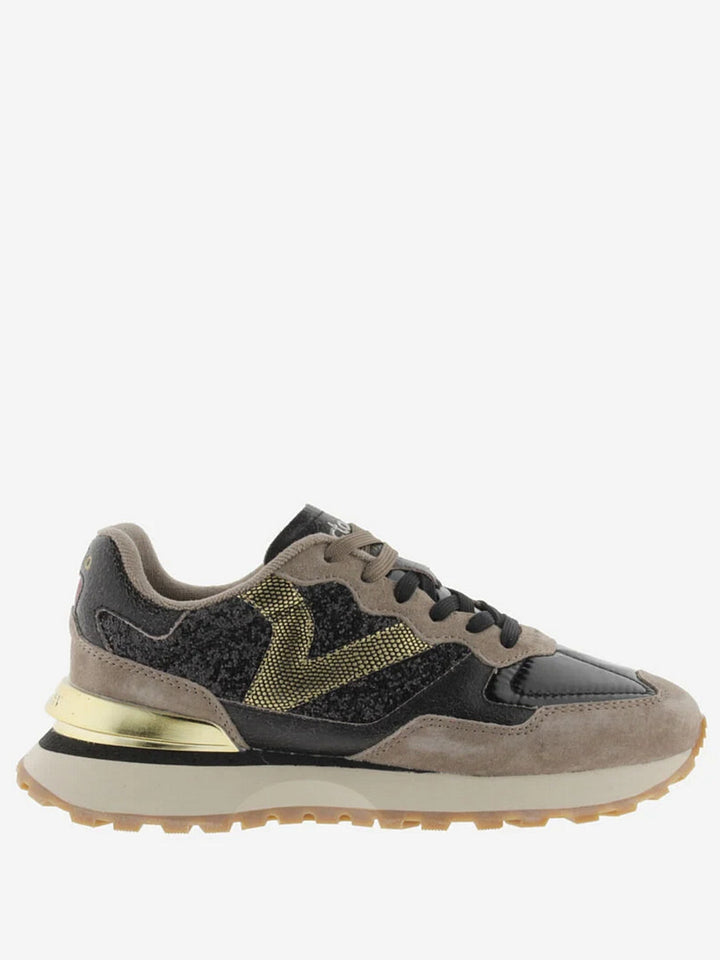 VICTORIA Sneakers Zwart Rush Glam