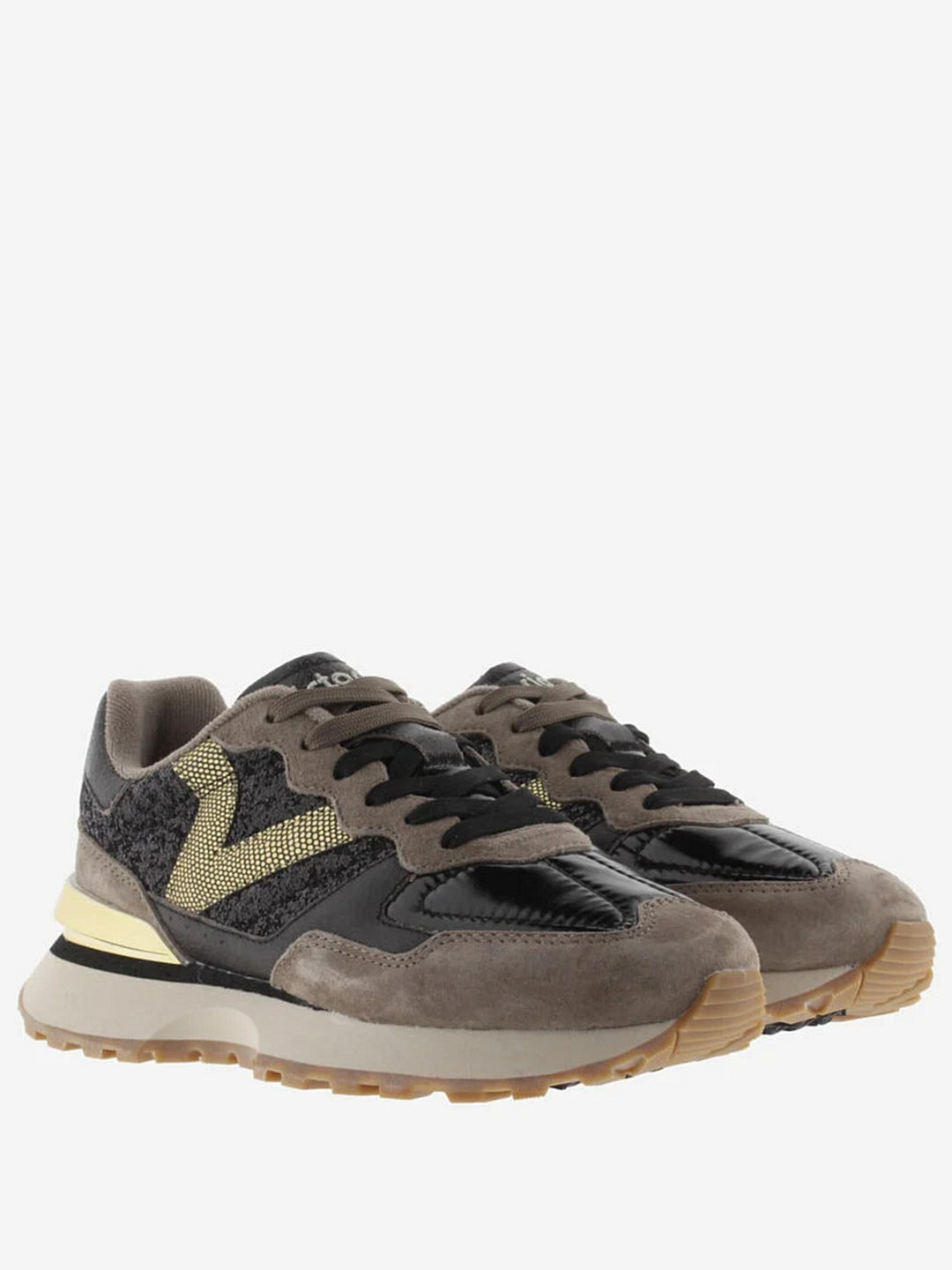 VICTORIA Sneakers Zwart Rush Glam